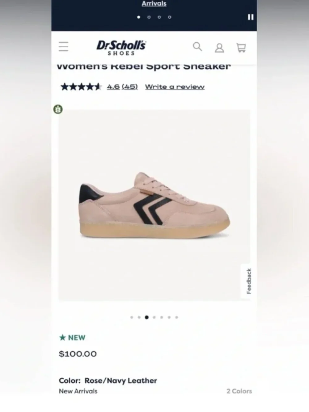 DR SCHOLL’S Women's Rebel Sport Sneaker